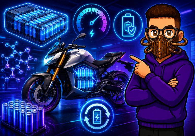 Electric Motorcycle Batteries Explained
